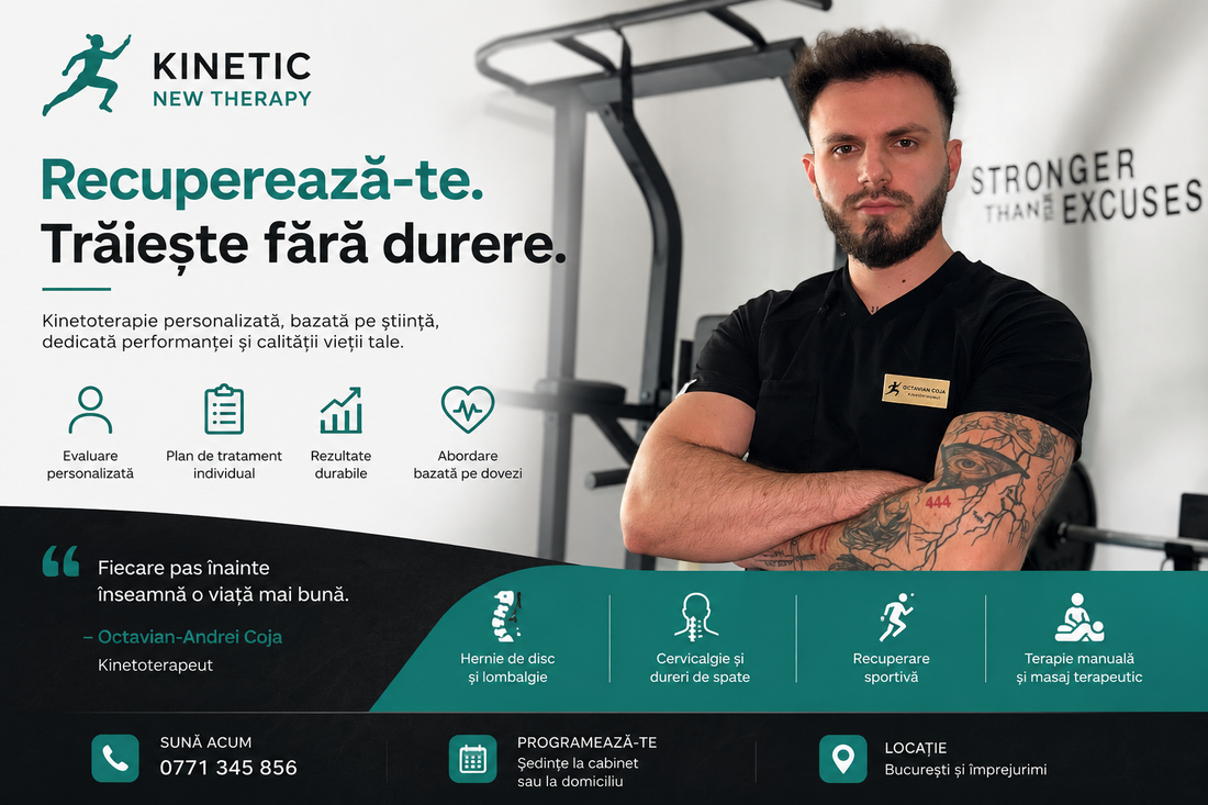 Cine este Octavian-Andrei Coja — Omul din spatele Kinetic New Therapy
